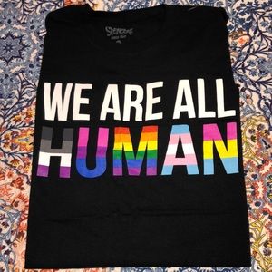 PRIDE ‘WE ARE ALL HUMAN’ shirt size 2XL